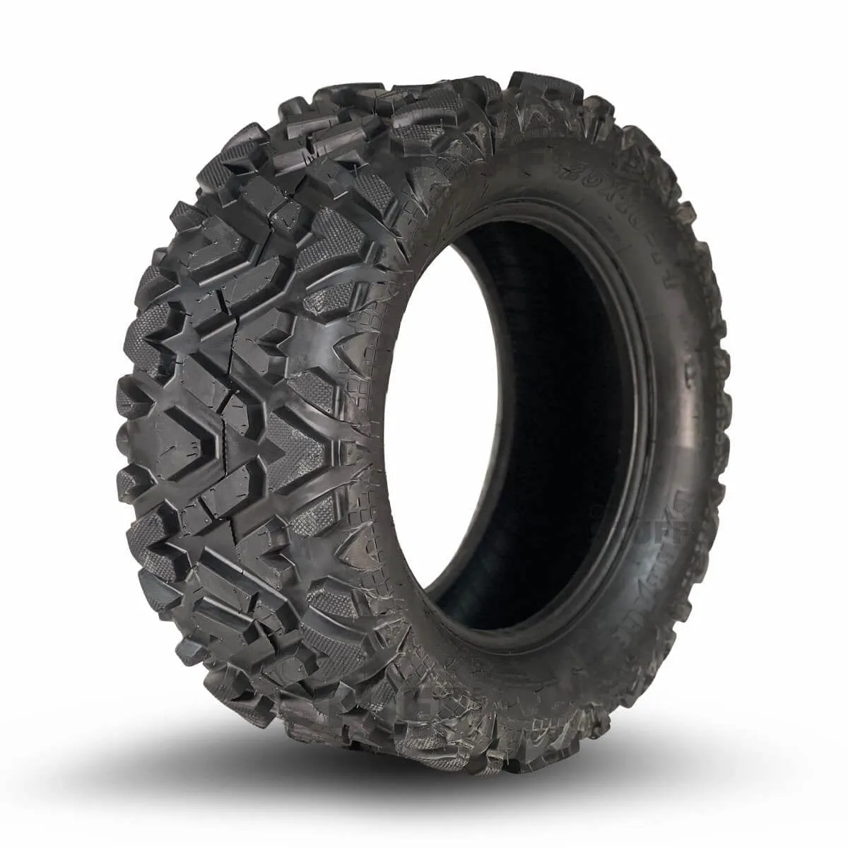 14" Apex Matte Bronze Golf Cart Wheels and All Terrain / Off-Road Tires Combo - Set of 4
