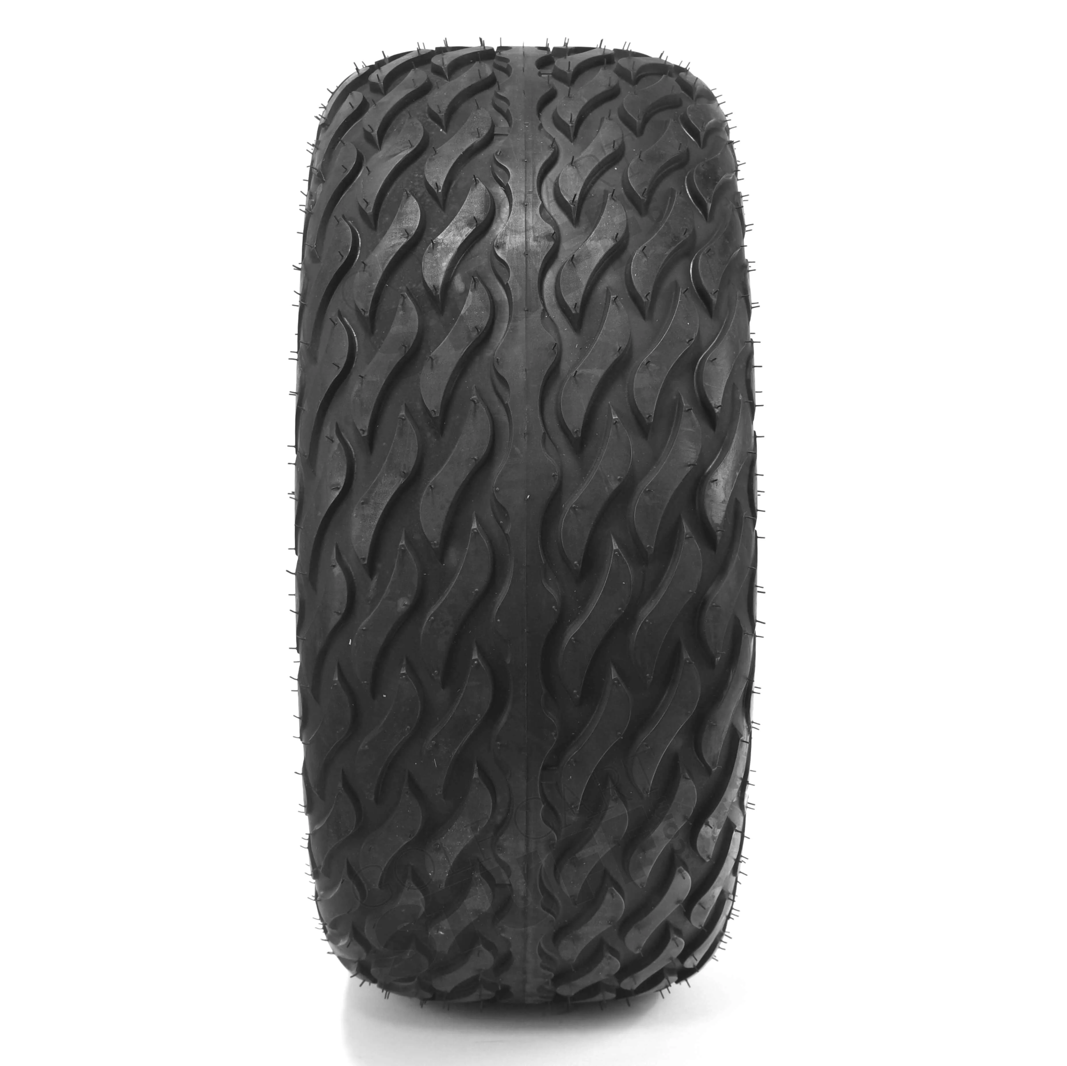 14" Apex Matte Bronze Golf Cart Wheels and All Terrain / Off-Road Tires Combo - Set of 4