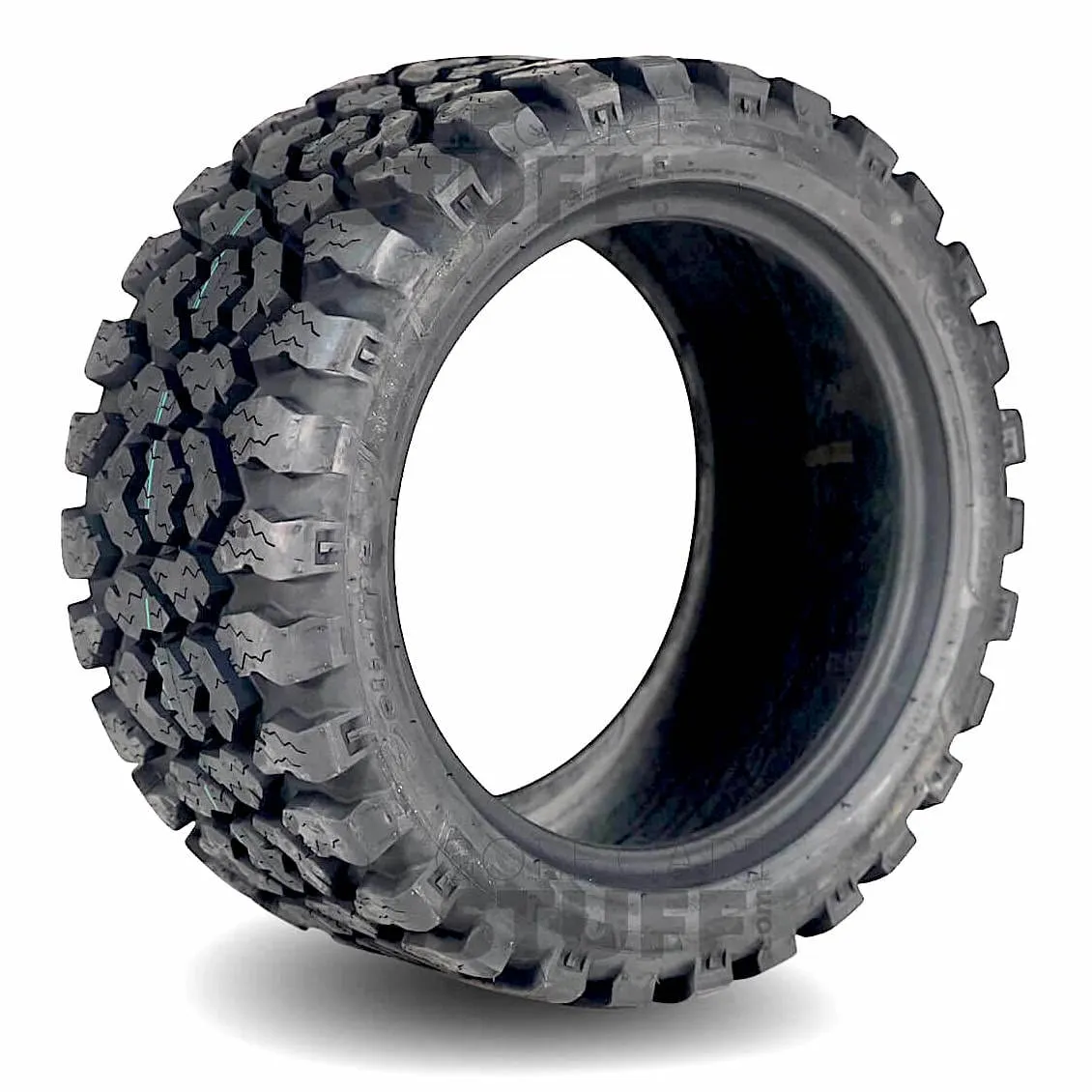 14" Apex Matte Bronze Golf Cart Wheels and All Terrain / Off-Road Tires Combo - Set of 4