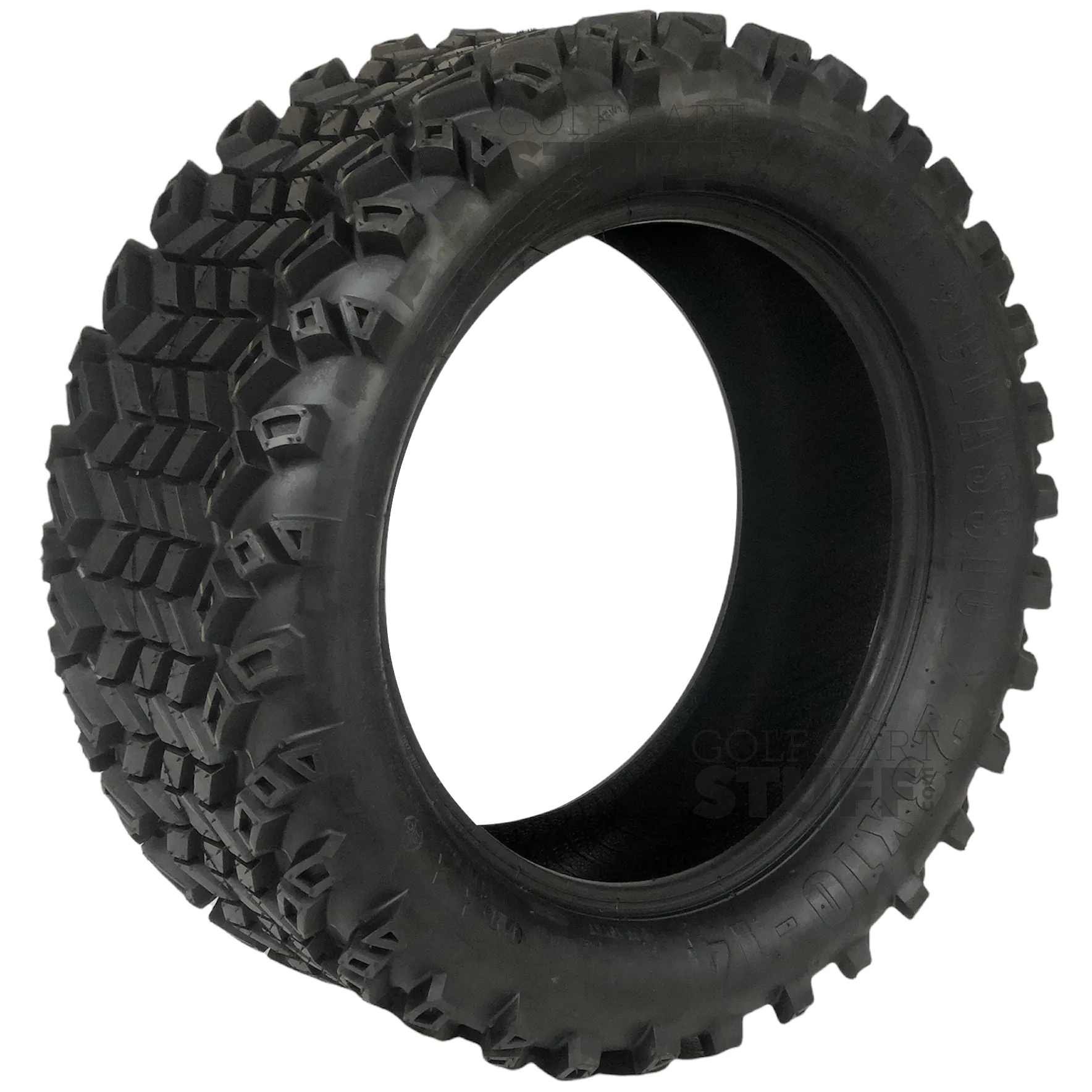 14" Apex Matte Bronze Golf Cart Wheels and All Terrain / Off-Road Tires Combo - Set of 4