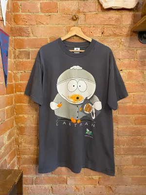 1998 Vintage Cartman Cheesy Poofs South Park T-Shirt: XL