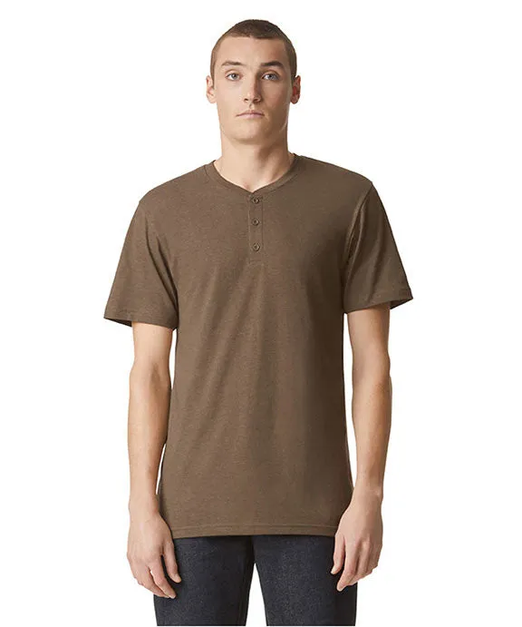 2004CVC - American Apparel Unisex CVC Henley T-Shirt