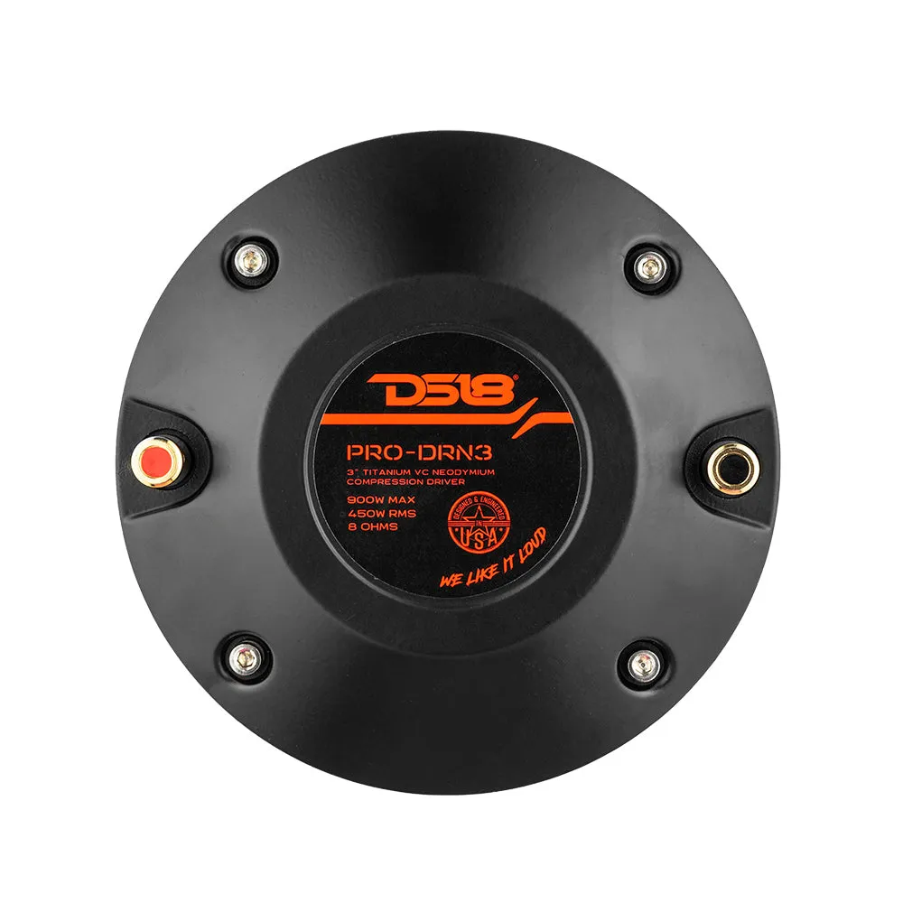 2" Throat Bolt on Neodymium Driver 450 Watts 3" Titanium Vc 8-Ohm