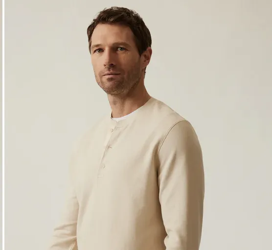 34 Heritage Long Sleeve Henley | Oatmeal