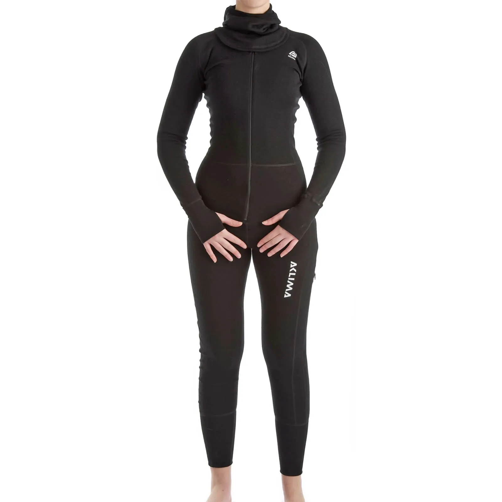 Aclima Warmwool Overall Women&#x27;s Jet Black | Buy Aclima Warmwool Overall Women&#x27;s Jet Black here | Outnorth