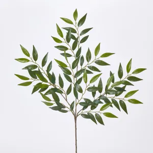 All Season Smilax Leaf Branch Everyday Faux Greenery Spray -19"