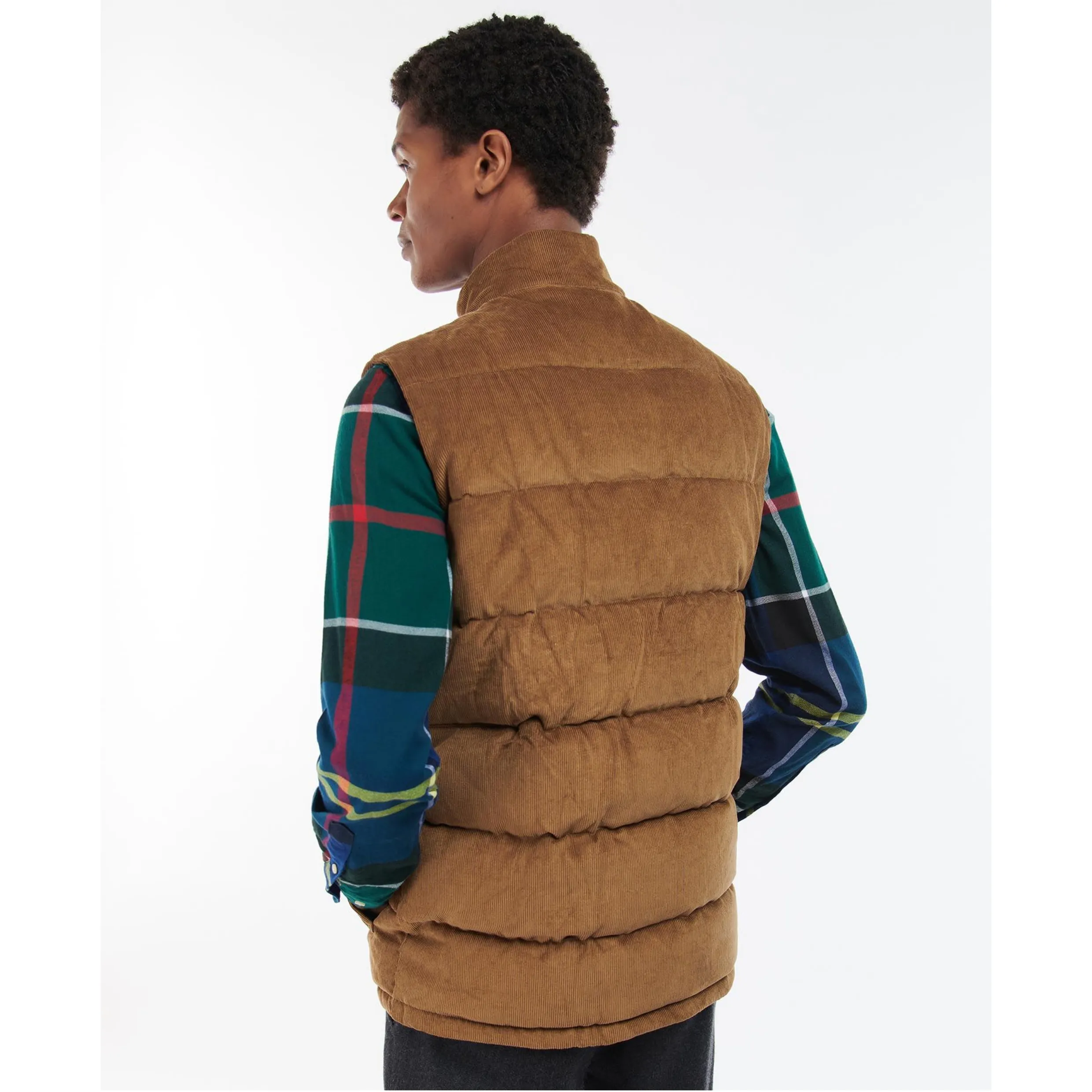 Barbour Cord Baffle Gilet MGI0149