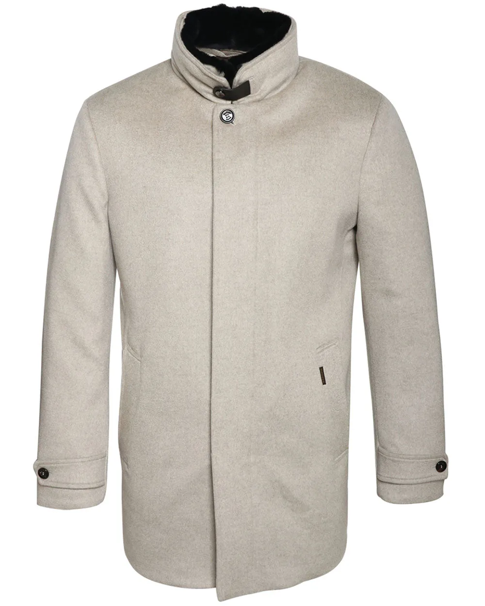 Beige Cashmere Coat