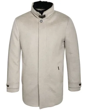 Beige Cashmere Coat