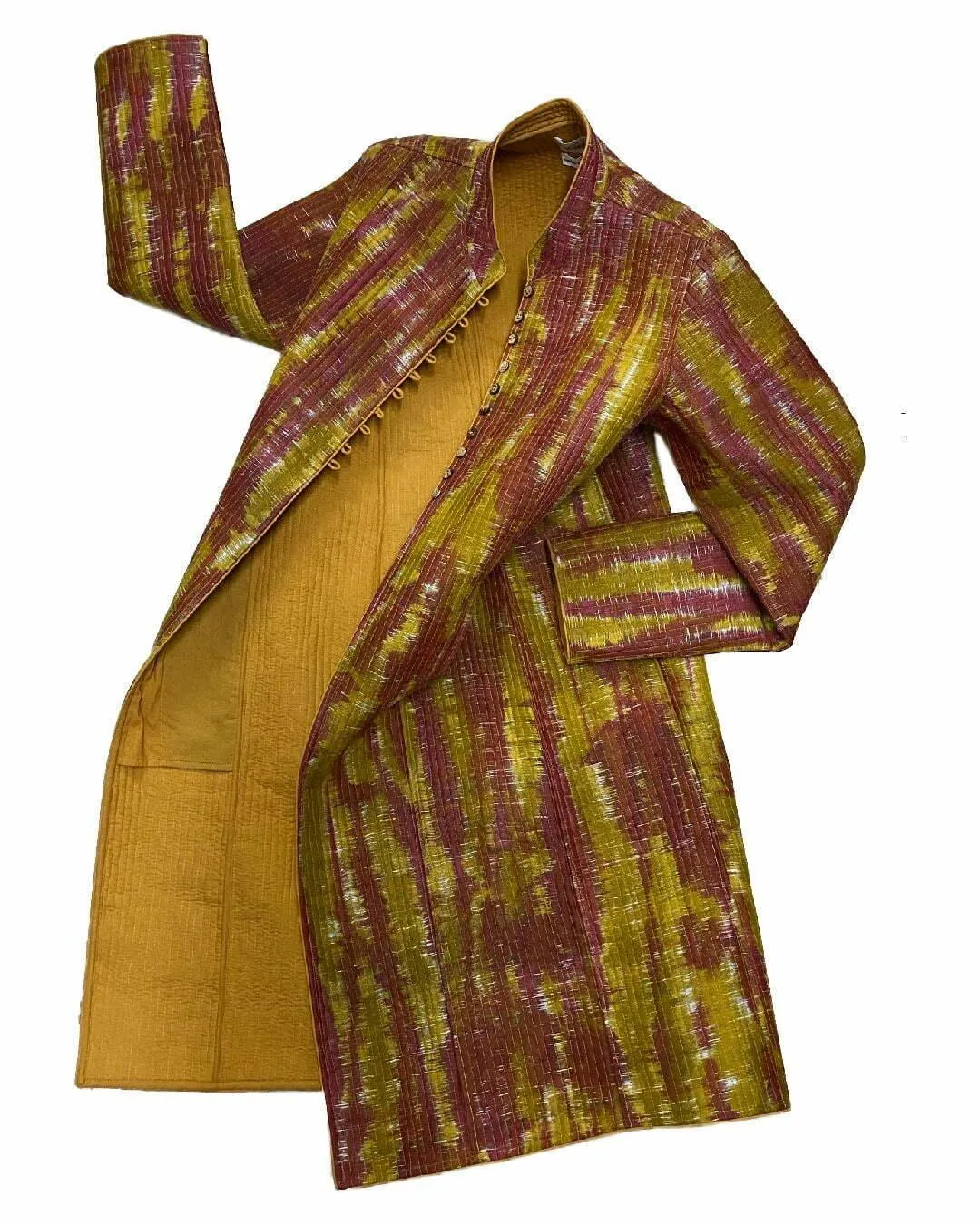 Blaze- Hand Painted Coat