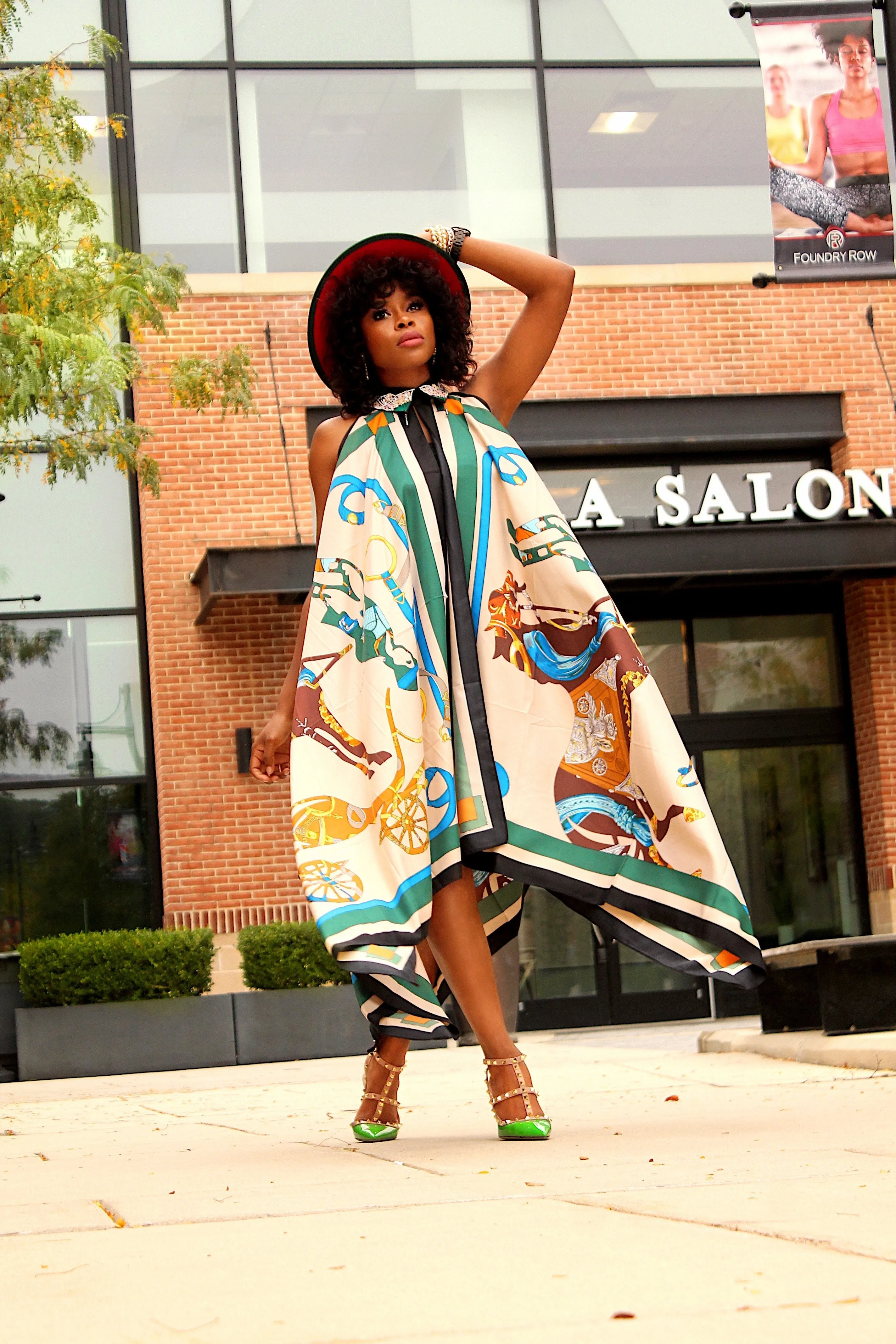 Bohemian kimono