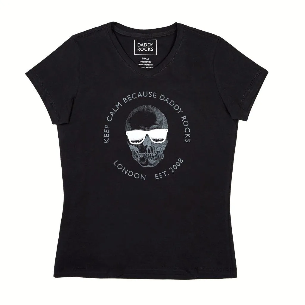 Camiseta Feminina Keep Calm - Gola V