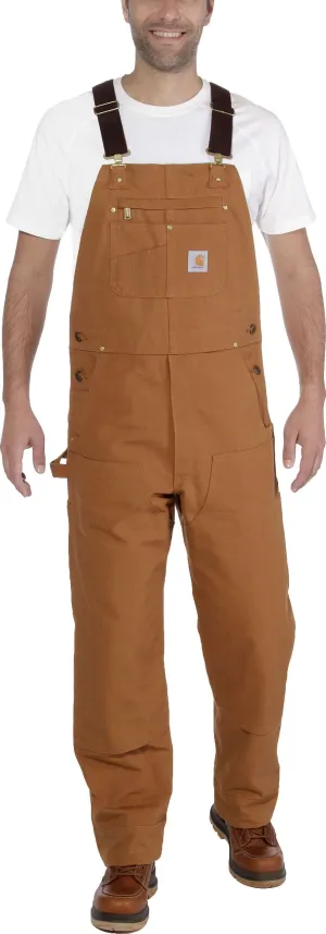 Carhartt Men&#x27;s Bib Overall Carhartt® Brown | Buy Carhartt Men&#x27;s Bib Overall Carhartt® Brown here | Outnorth