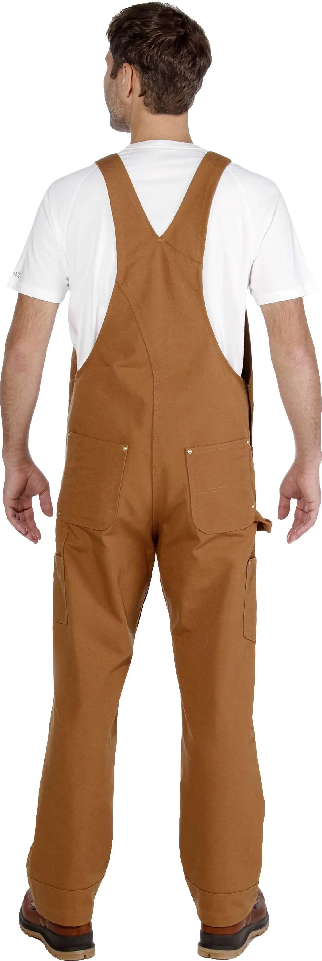 Carhartt Men&#x27;s Bib Overall Carhartt® Brown | Buy Carhartt Men&#x27;s Bib Overall Carhartt® Brown here | Outnorth
