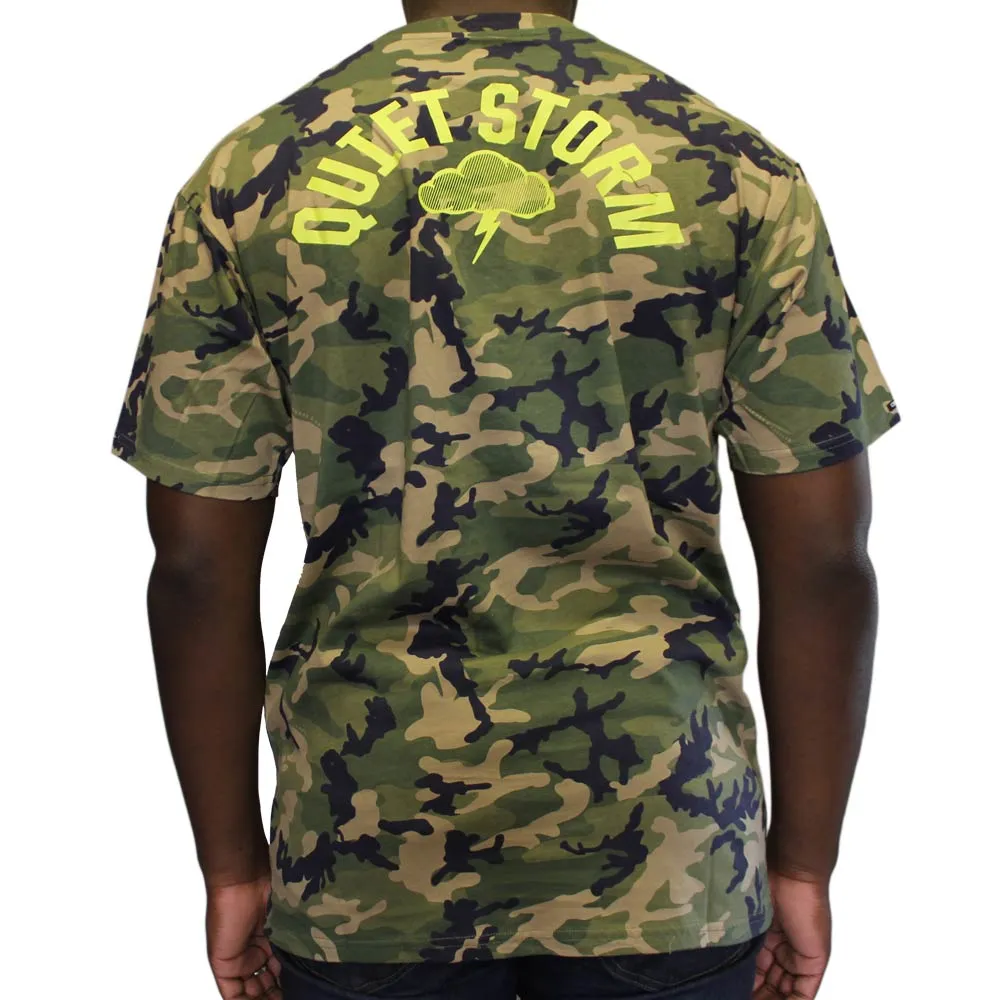 Crooks & Castles Quiet Storm T-Shirt Military Camo