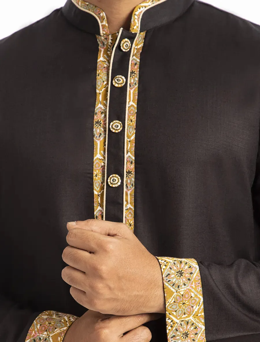 Cut & Sew Regular Fit Panjabi