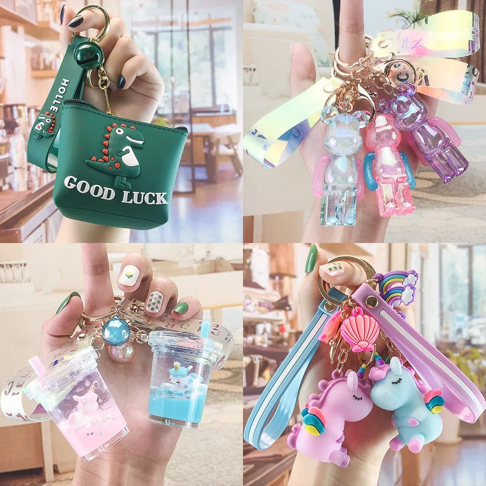 Cute Cartoon Dolls keychain