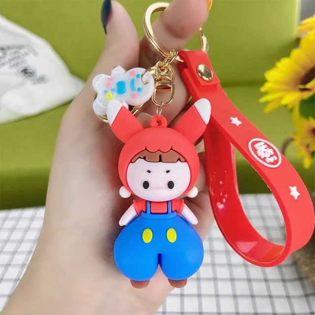 Cute Cartoon Dolls keychain