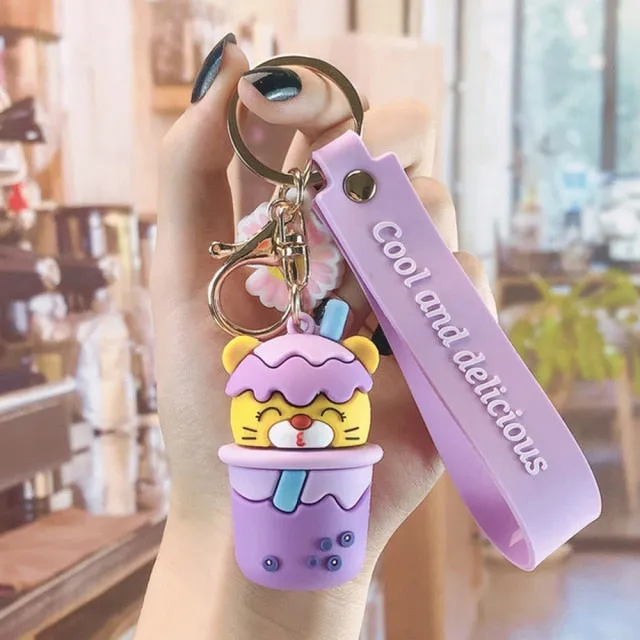 Cute Cartoon Dolls keychain