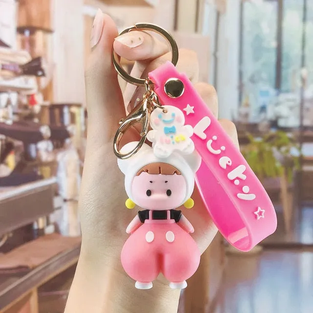 Cute Cartoon Dolls keychain