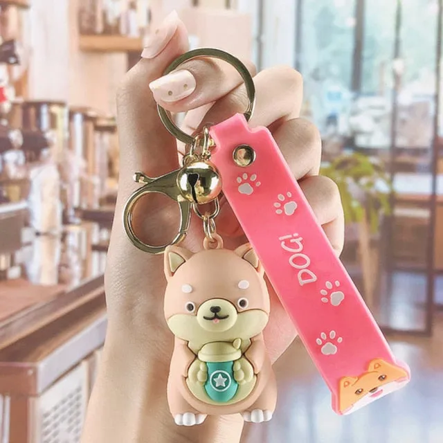 Cute Cartoon Dolls keychain