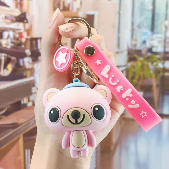 Cute Cartoon Dolls keychain