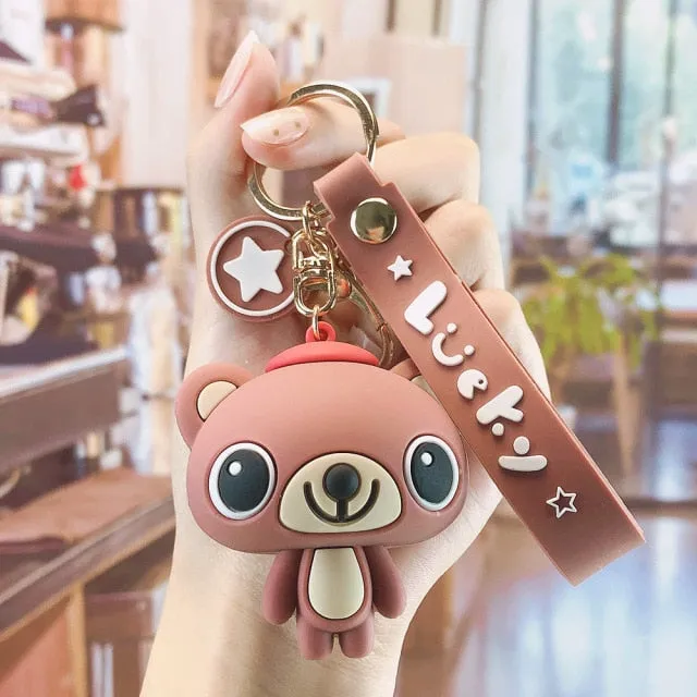 Cute Cartoon Dolls keychain