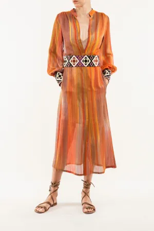 Darai Isfahan Dress - Orange