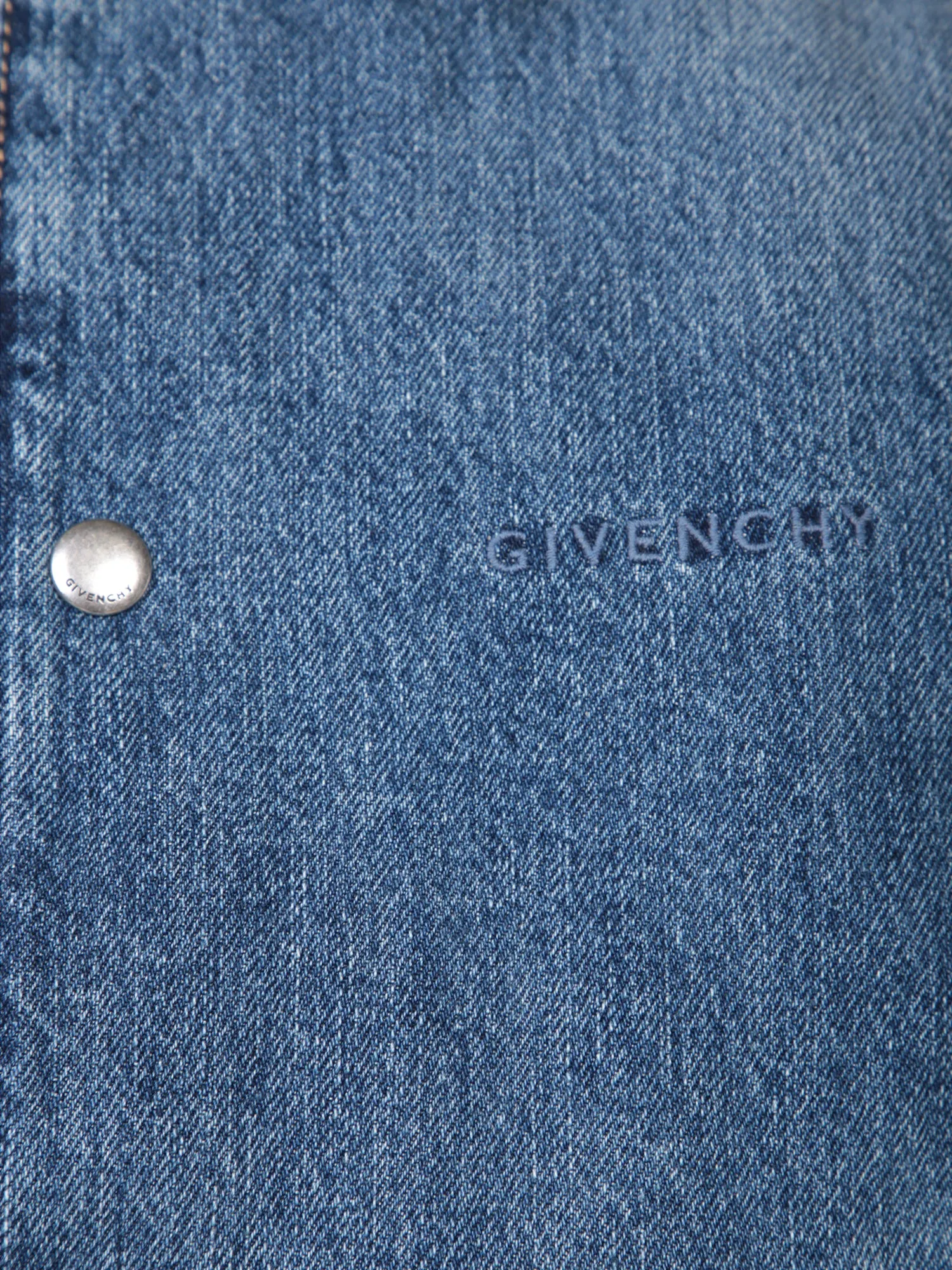 Denim blue vest