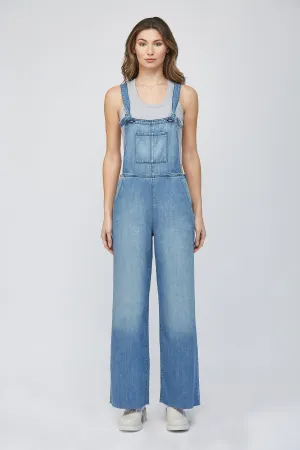 Dylan Medium Wash Super Soft Straight Leg Overall by Hidden