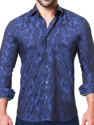 Einstein Camouflage Blue