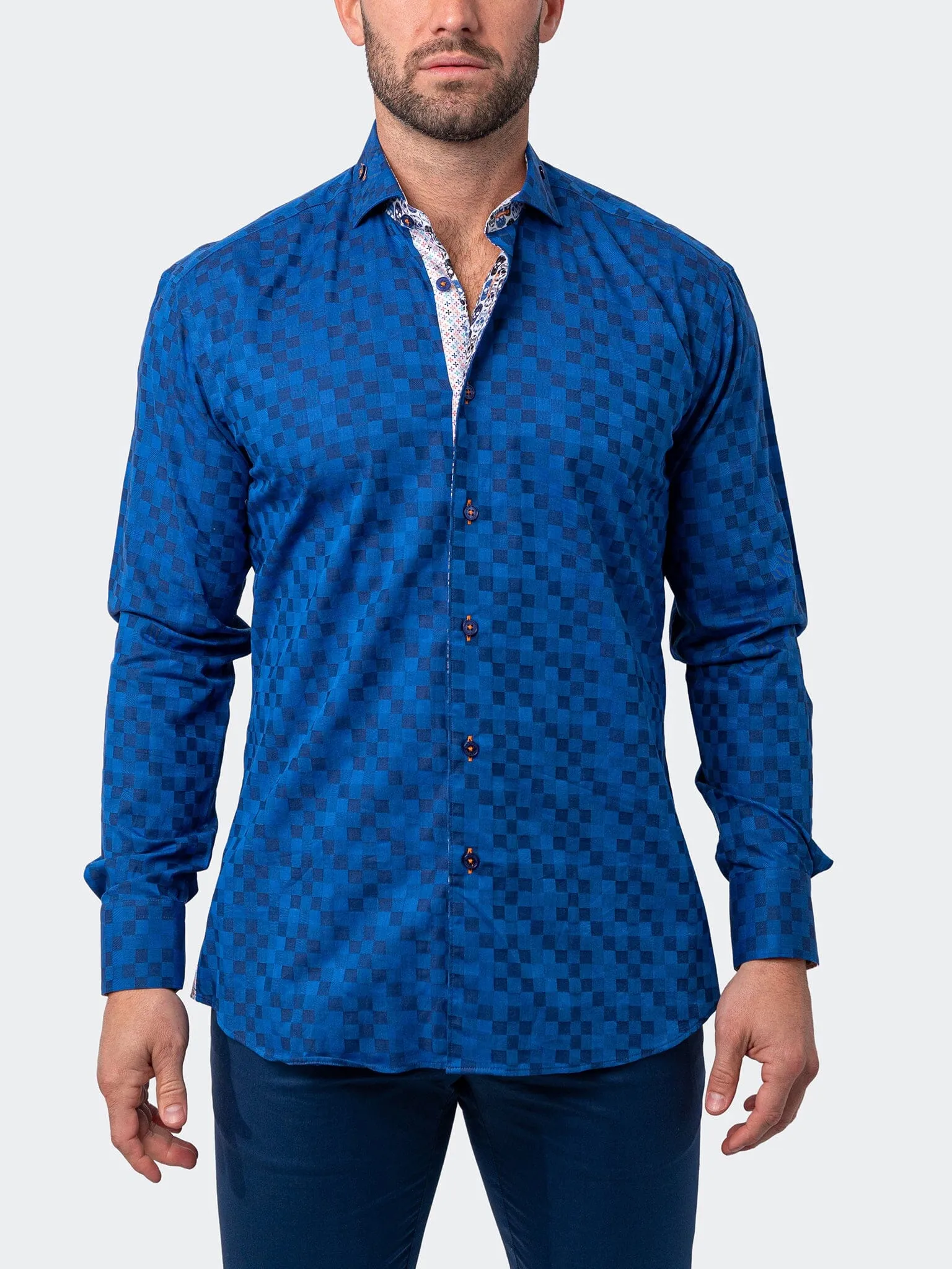 Einstein Geometry Blue