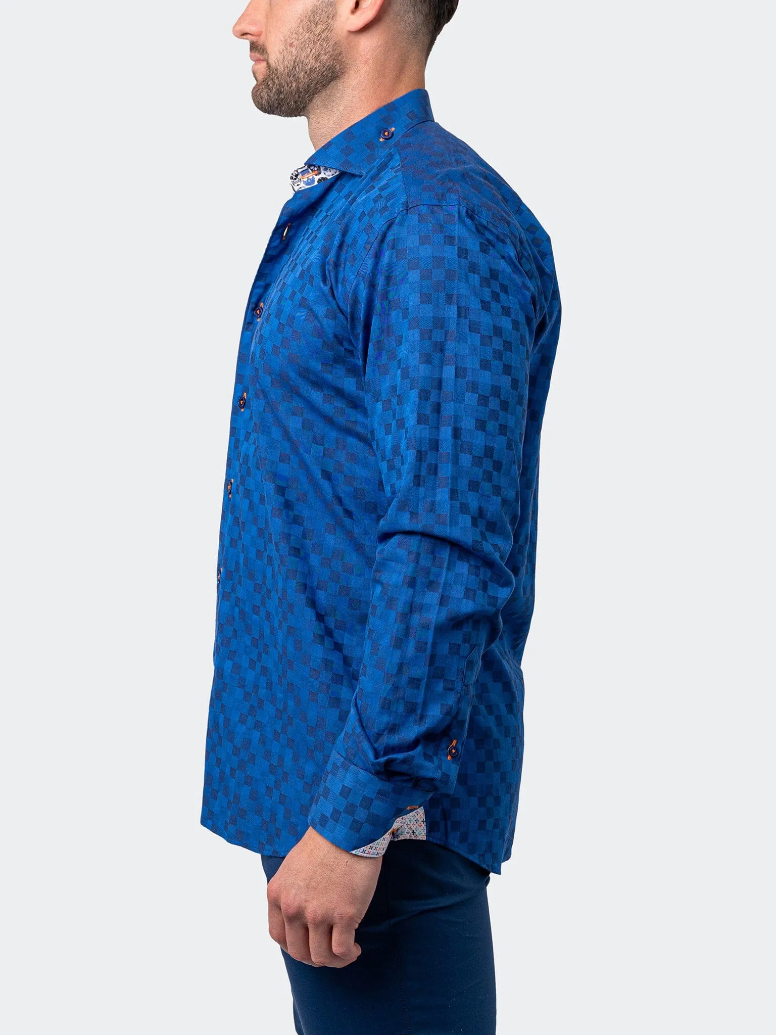 Einstein Geometry Blue