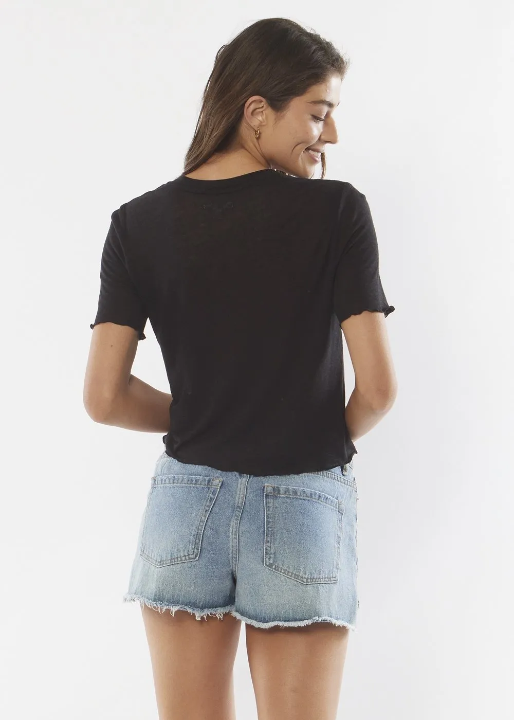 ELIAS S/S KNIT TOP