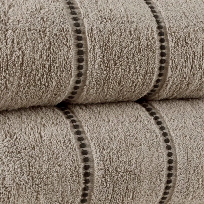 Fleur 2 Piece Classic 100% Cotton Bath Towel Set