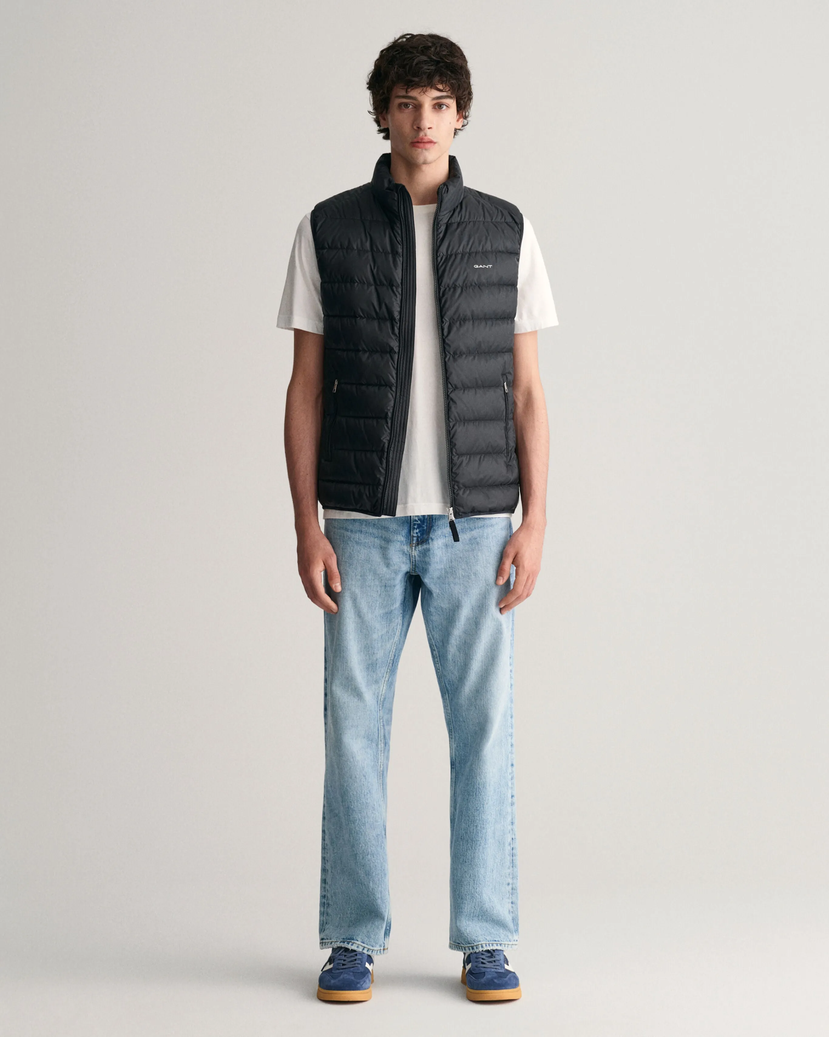 GANT - Light Down Gilet, Black (XL Only)