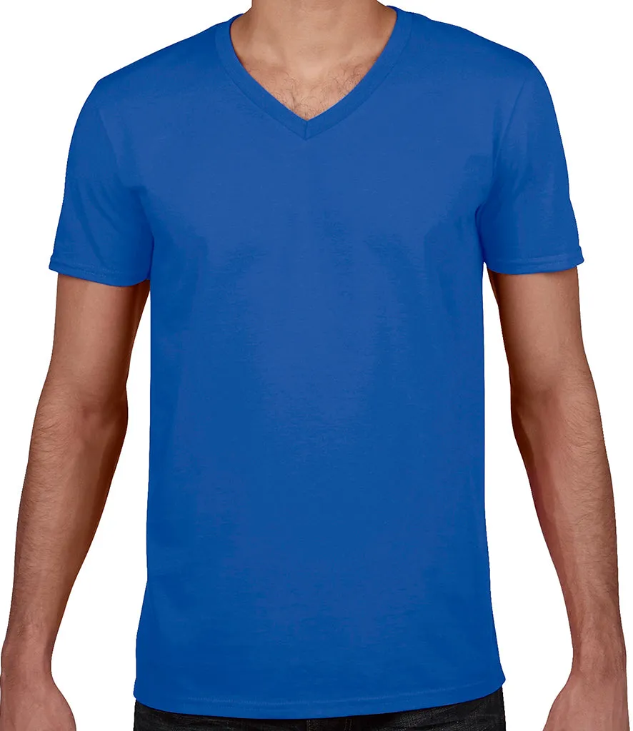 Gildan SoftStyle Ringspun V Neck T-Shirt