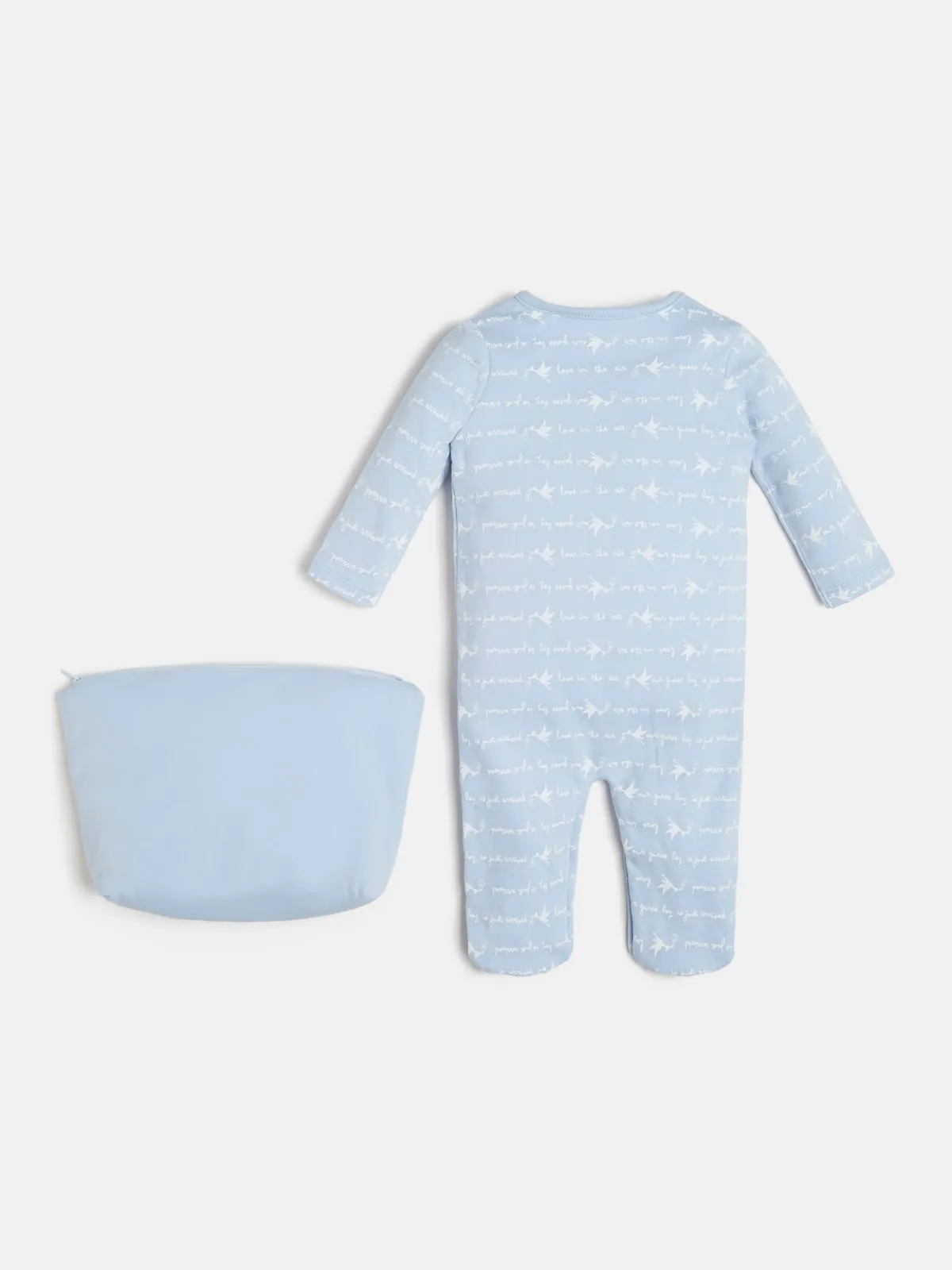 GUESS BABY OVERALL inkl. TASCHE HELLBLAU H2RW08