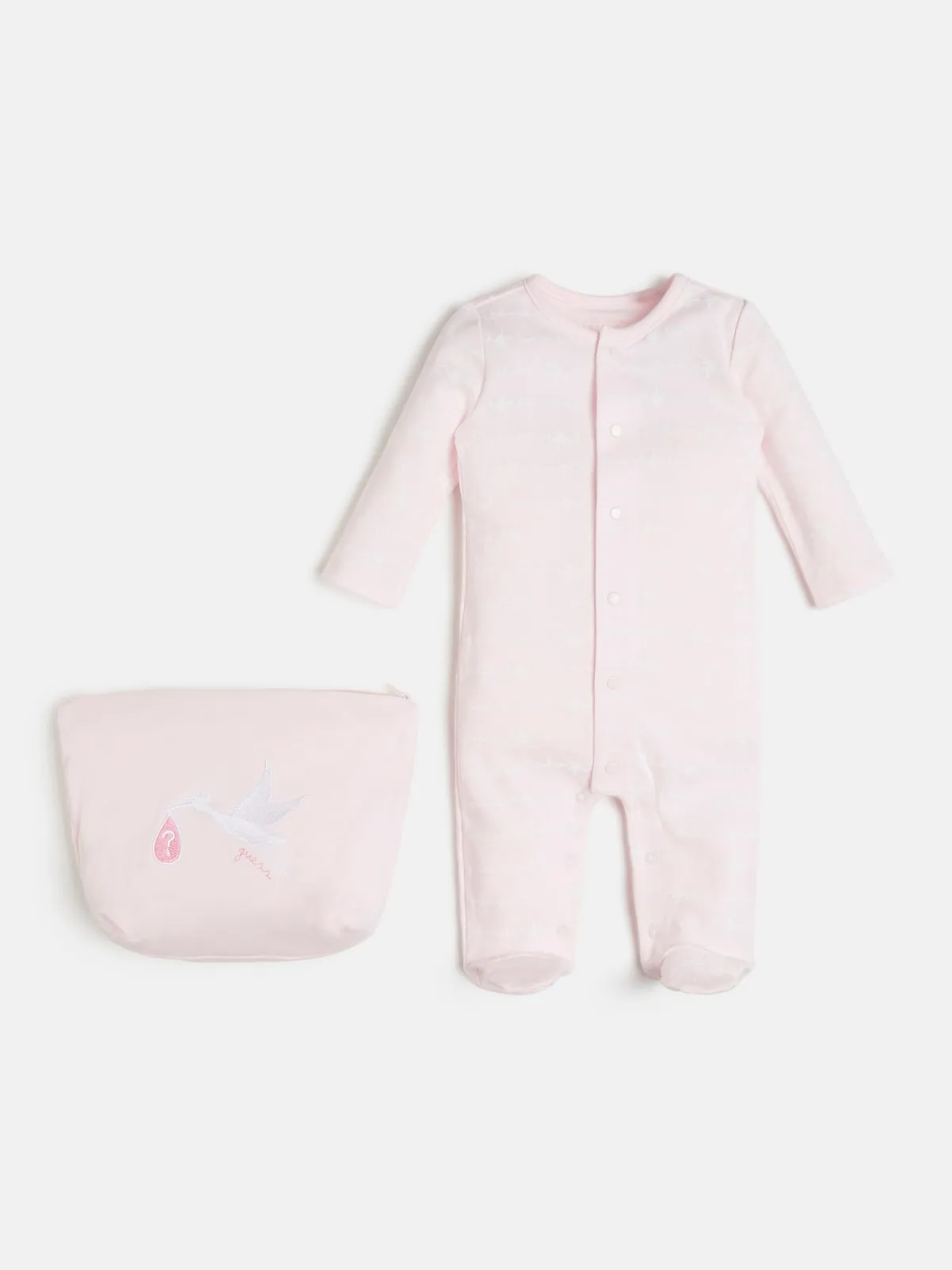 GUESS BABY OVERALL inkl. TASCHE HELLBLAU H2RW08