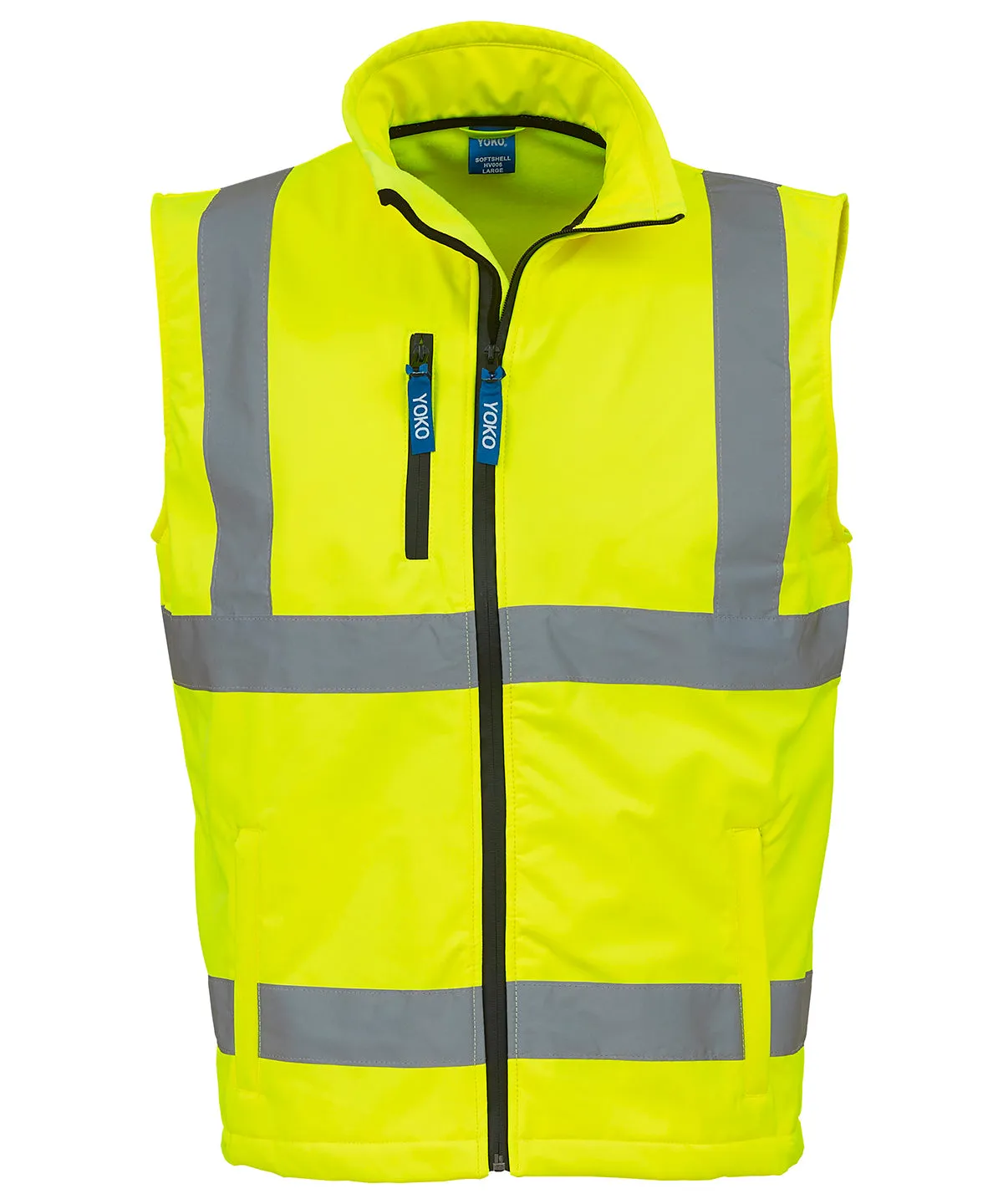 Hi-vis softshell gilet (HV006) | Yellow