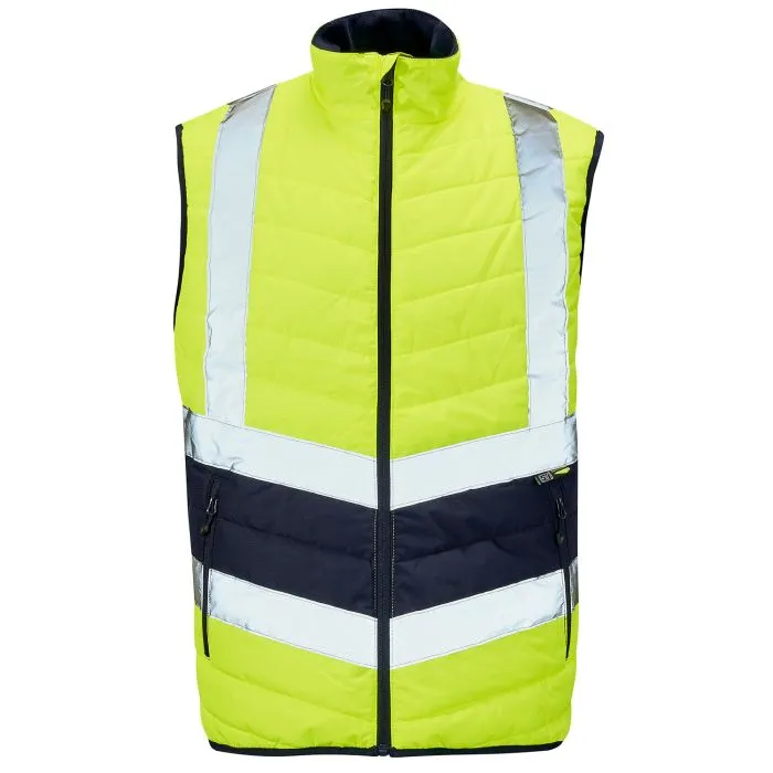 Hi-Viz Two Tone Puffer Bodywarmer