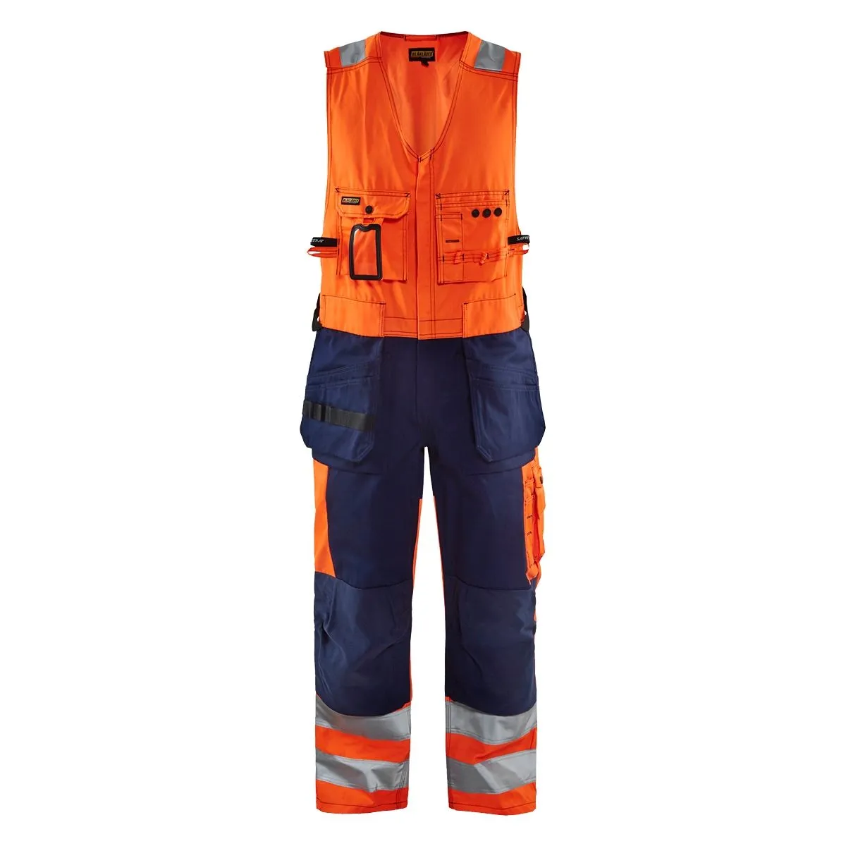 High&#x20;Vis&#x20;Sleeveless&#x20;Overall&#x20;2653&#x20;High&#x20;Vis&#x20;Geel&#x2F;Zwart&#x20;-&#x20;Bl&#xE5;kl&#xE4;der