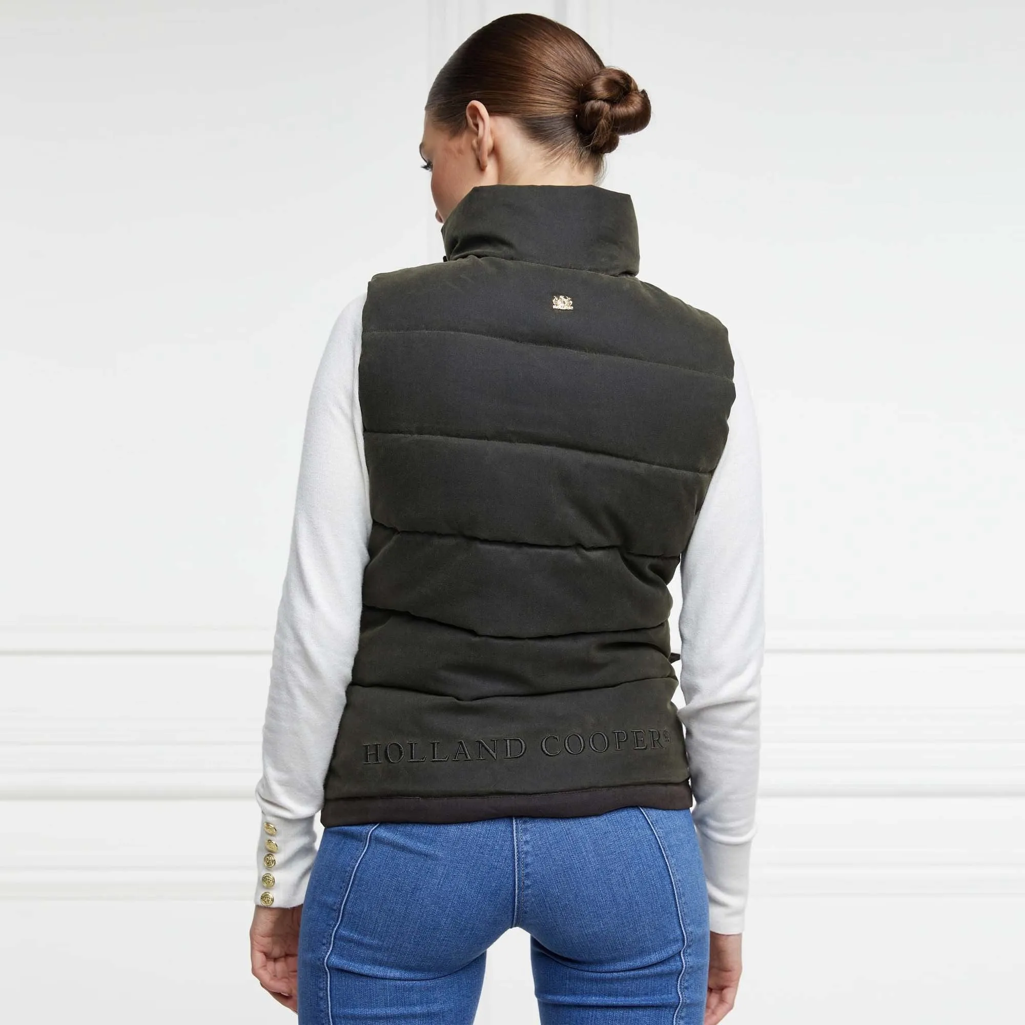 Holland Cooper Aviator Padded Gilet