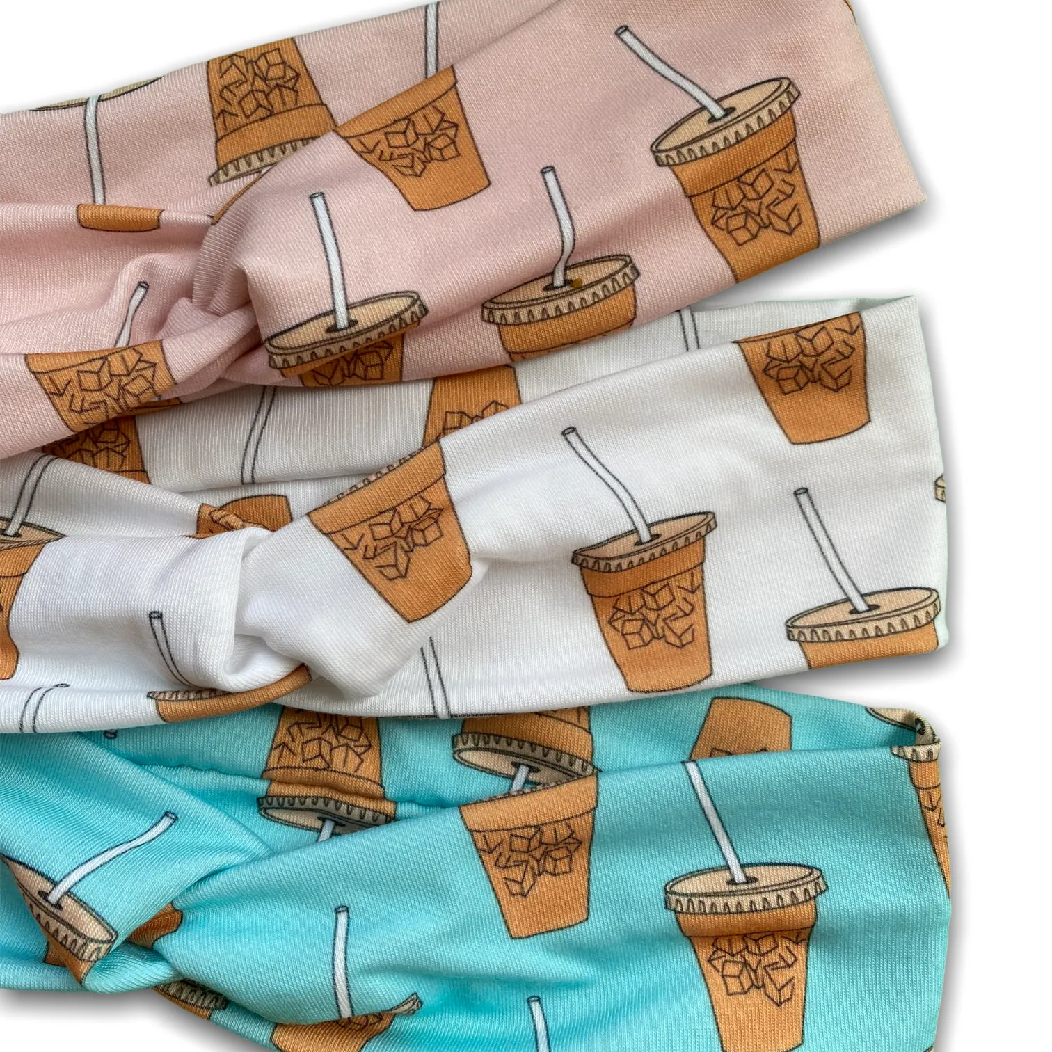 Iced Coffee Knotties Headband
