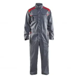 Industry&#x20;Overall&#x20;6054&#x20;Grijs&#x2F;Rood&#x20;-&#x20;Bl&#xE5;kl&#xE4;der