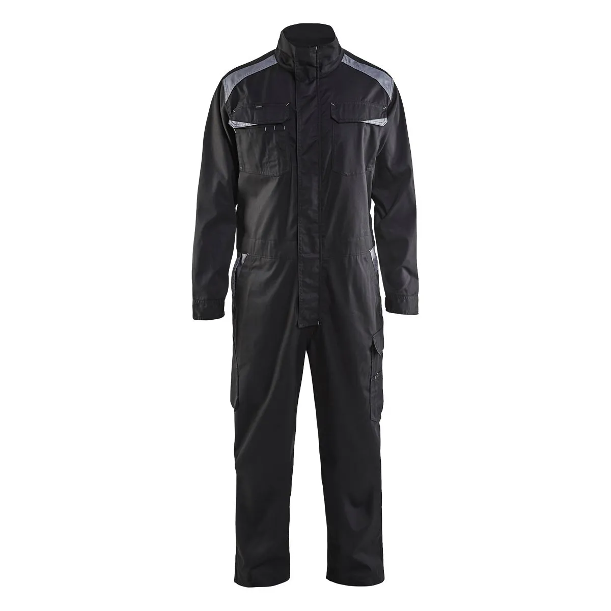 Industry&#x20;Overall&#x20;6054&#x20;Grijs&#x2F;Rood&#x20;-&#x20;Bl&#xE5;kl&#xE4;der