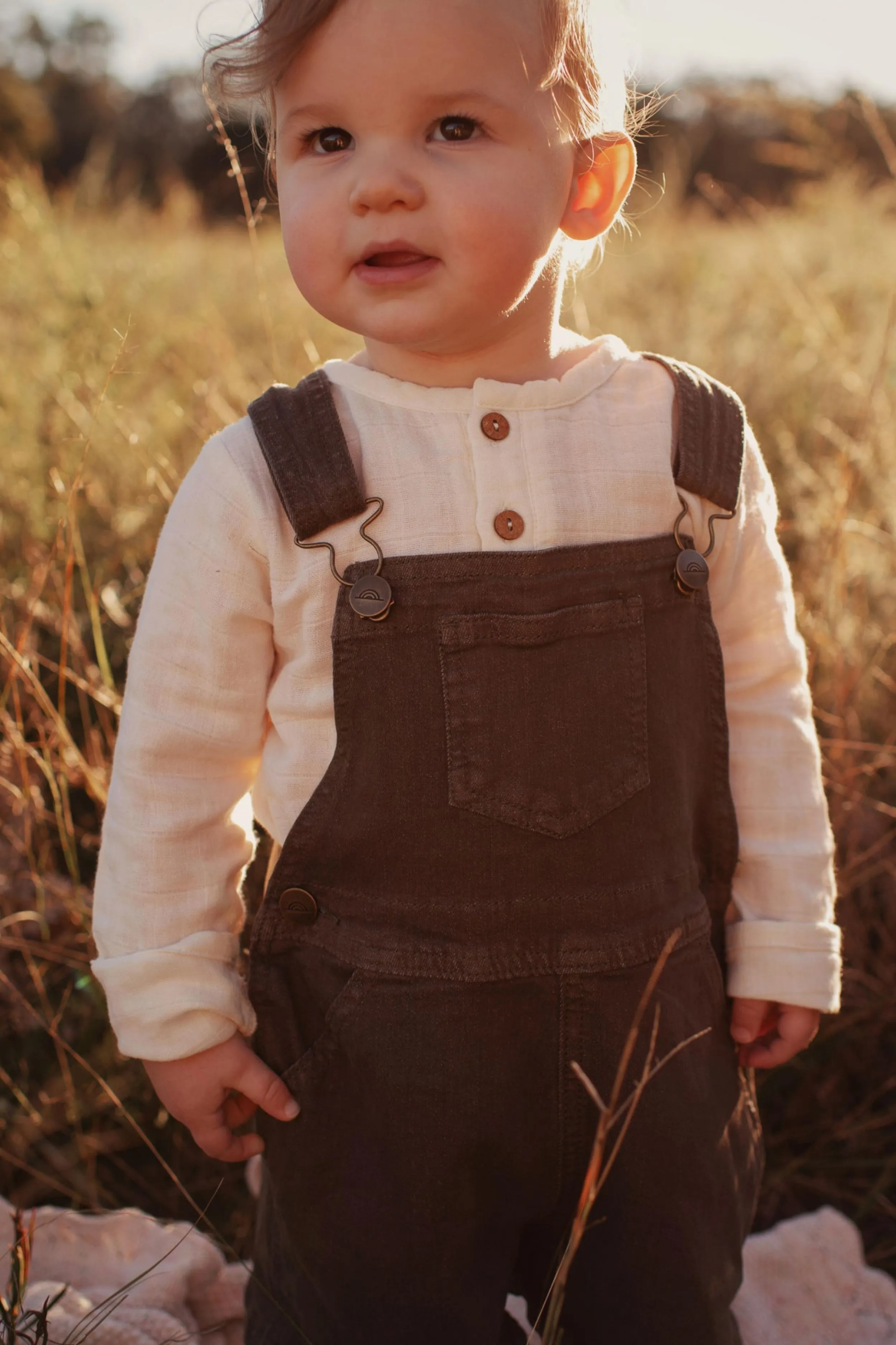 Jamie Kay Reign Short Overall - Juniper