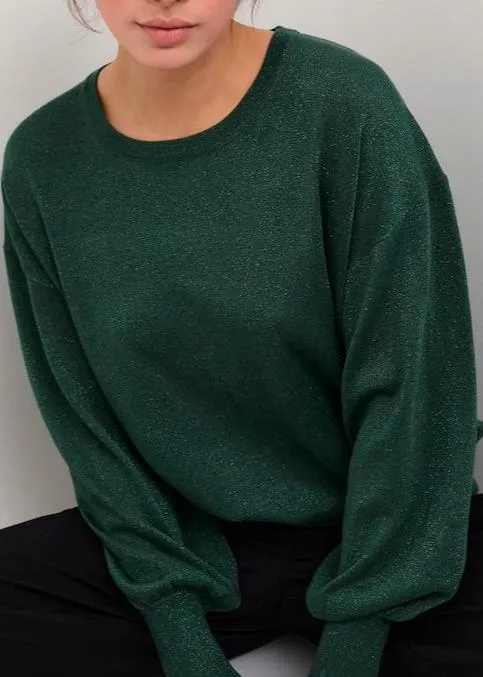 KAREGINA O NECK KNIT | GARDEN TOPIARY