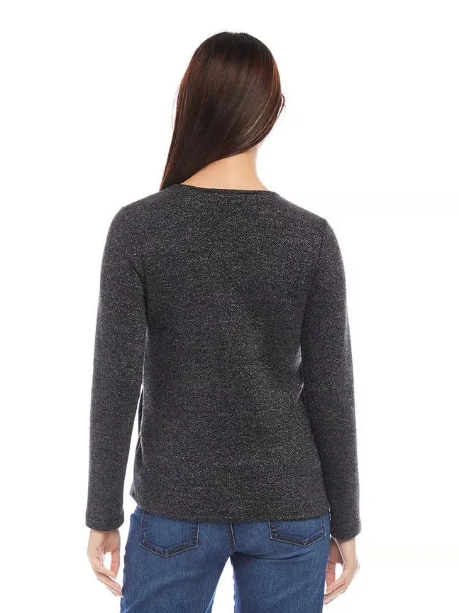 {Karen Kane} Side Tie Sweater