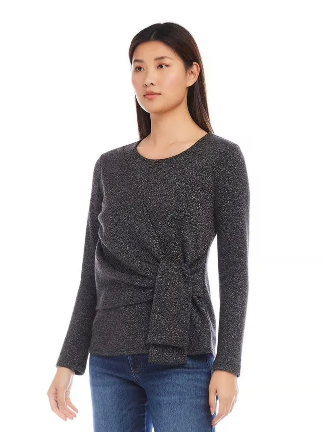 {Karen Kane} Side Tie Sweater